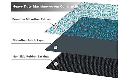 Ultra Soft Floor Carpet, 200cm x 290cm Modern Living Room Carpet Mat For Bedroom Large Area Rug Hallway Kitchen Extra Large Size Short Pile Rug Gray Black Abstract Pattern Rug