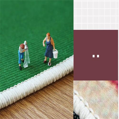 Bedroom Bedside Carpet Carpet For Crawling Geometric Simplicity Living Room Decoration, Anti Slip and Durable, Washable Black Lounge Rug Multicolor Fur Rugs For 200X350Cm